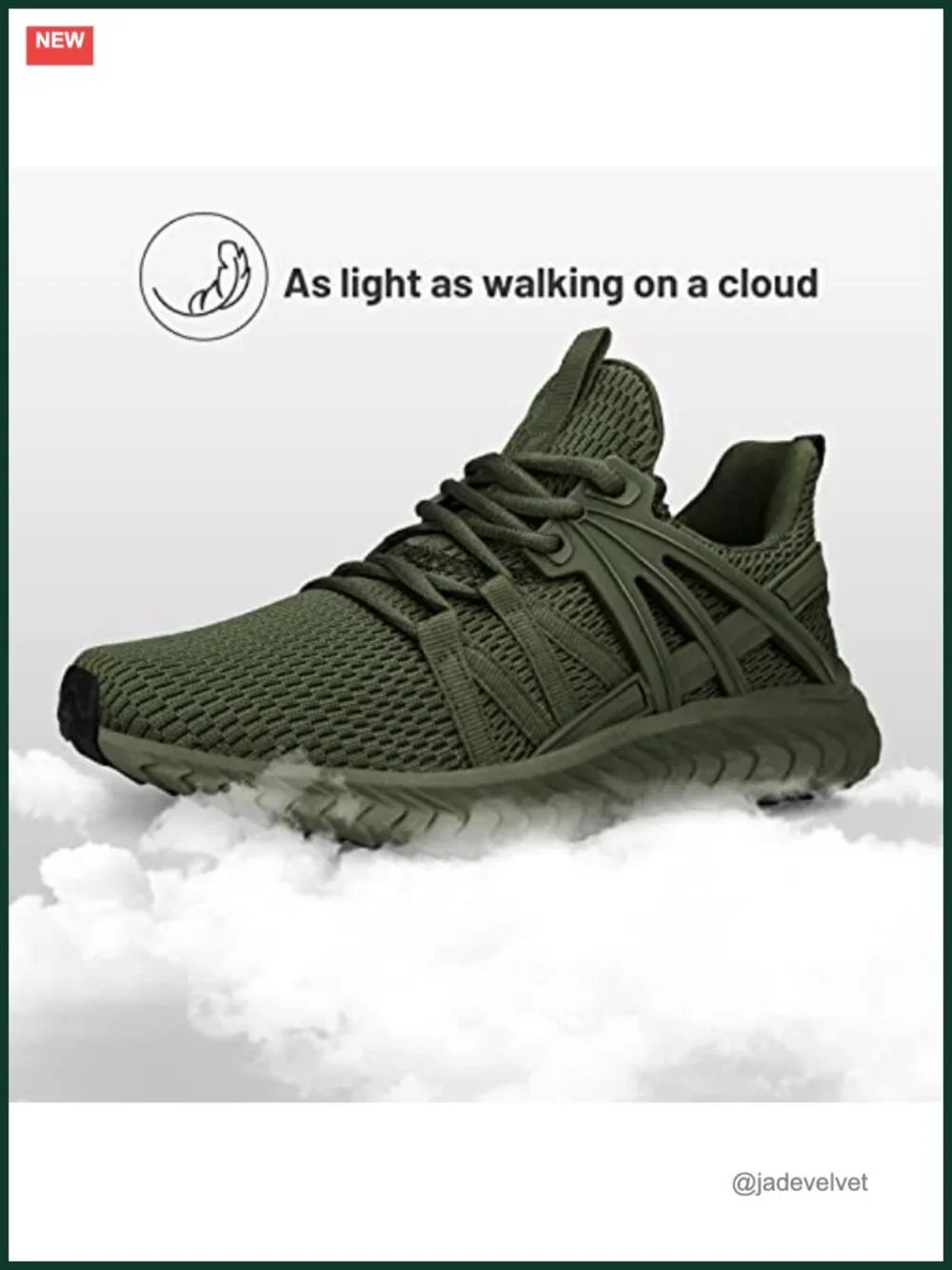 Women's Slip On Running Sneakers Breathable Walking Tennis Shoes